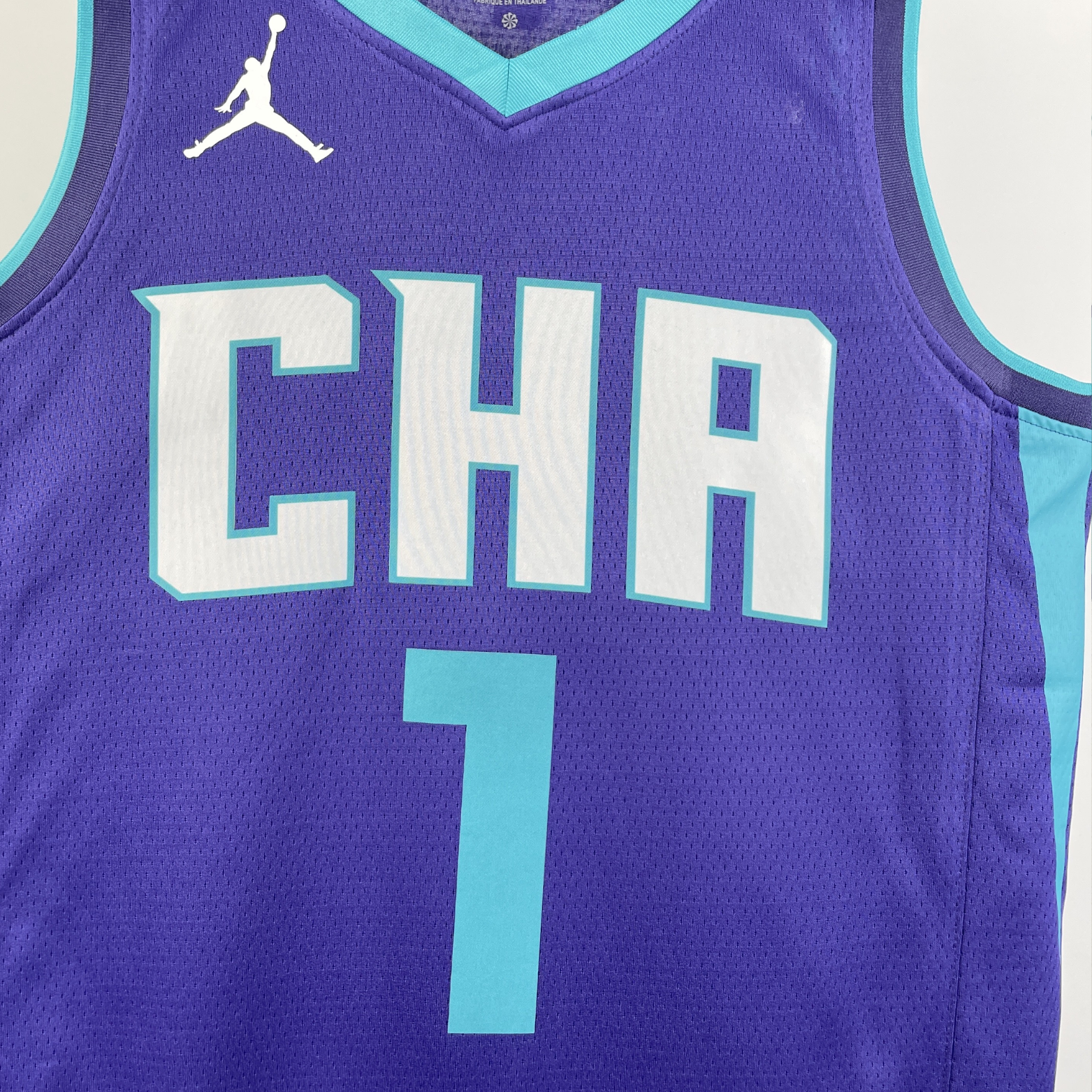 Camisa Regata Jordan NBA Charlotte Hornets Statement Edition 2020/21 - imagem 3