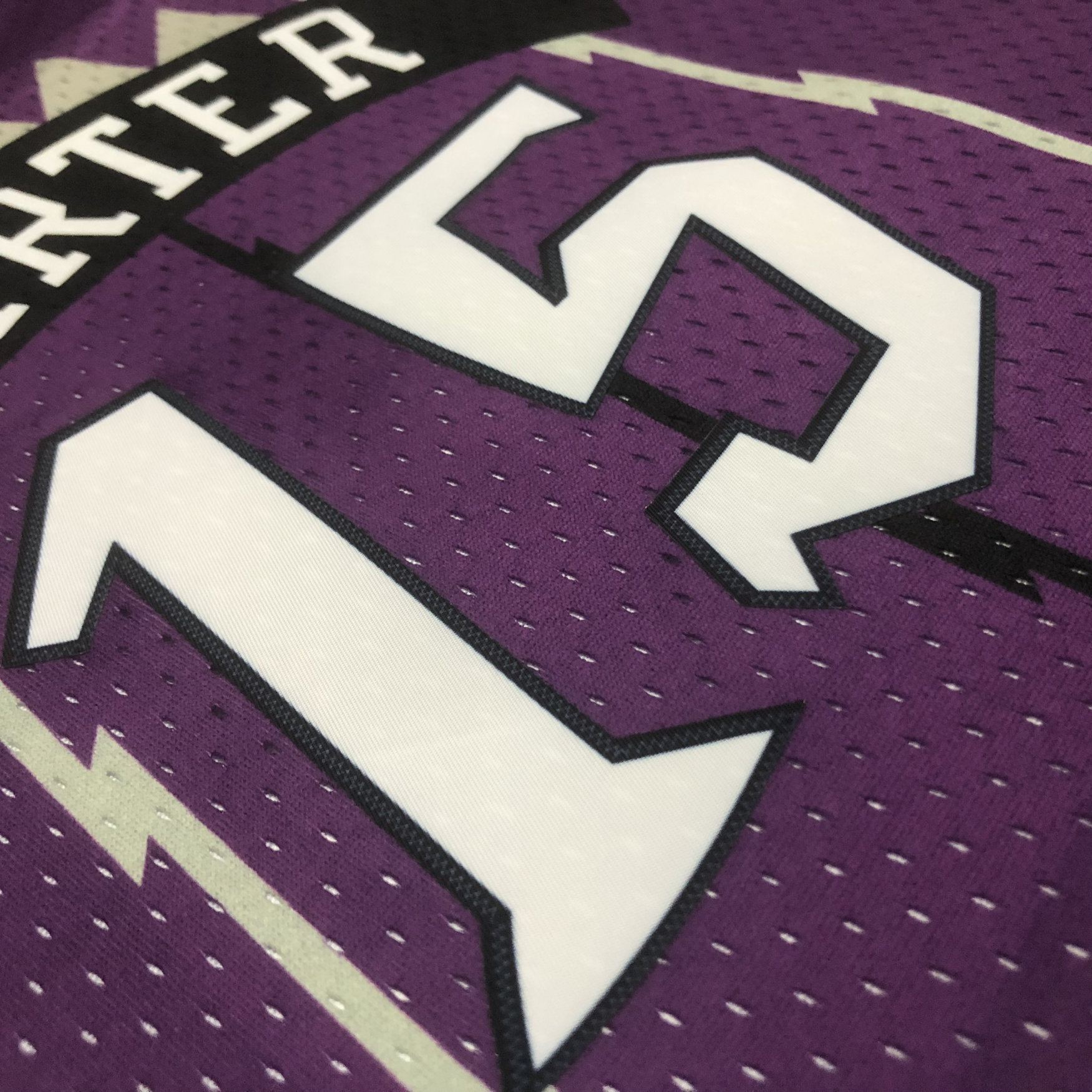 Regata Cropped Toronto Raptors Mitchell & Ness Hardwood Classics - imagem 8