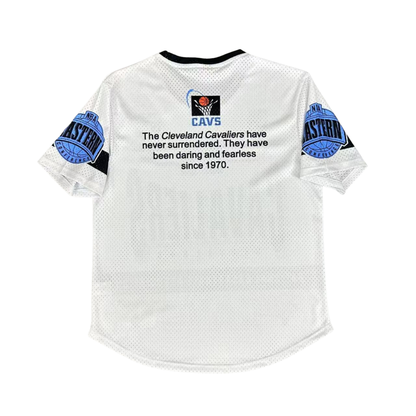 Camisa NBA Cleveland Cavaliers Mitchell & Ness Hardwood Classics Vintage - imagem 12