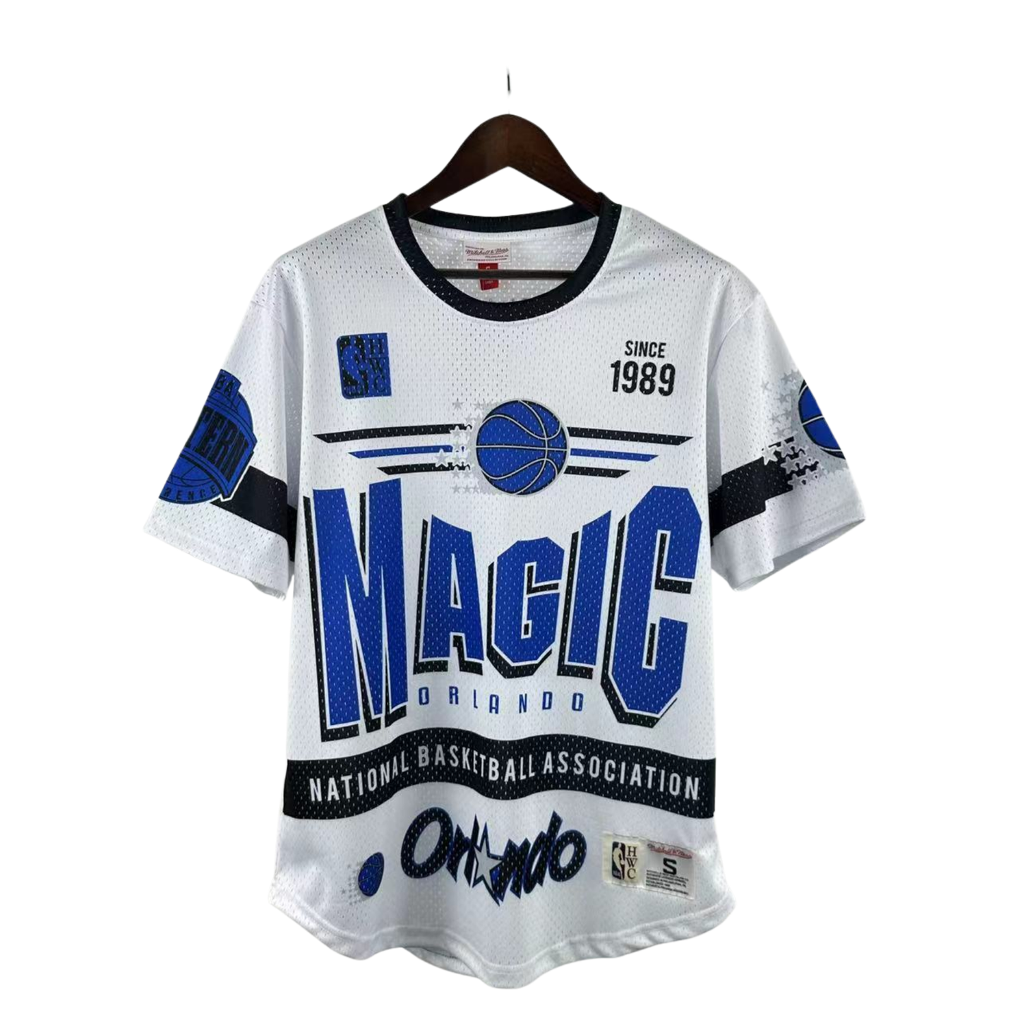 Camisa NBA Orlando Magic Mitchell & Ness Hardwood Classics Vintage - imagem 1