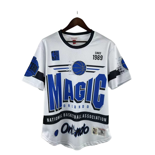 Camisa NBA Orlando Magic Mitchell & Ness Hardwood Classics Vintage - imagem 1