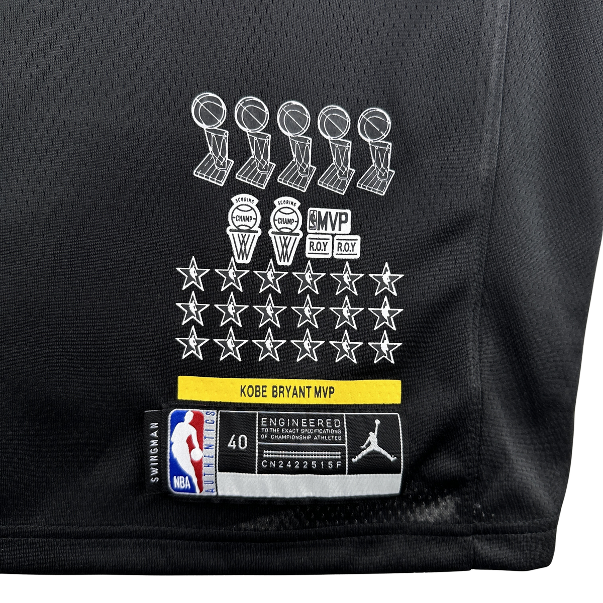 Camisa Regata Jordan NBA Los Angeles Lakers Kobe Bryant MVP - imagem 8