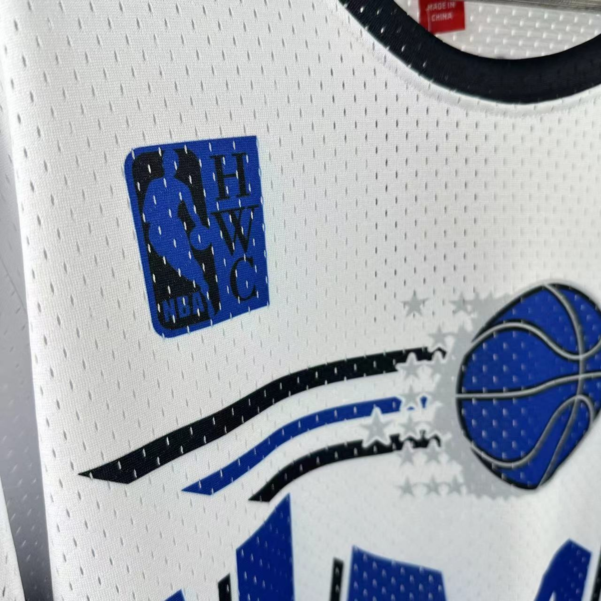 Camisa NBA Orlando Magic Mitchell & Ness Hardwood Classics Vintage - imagem 8