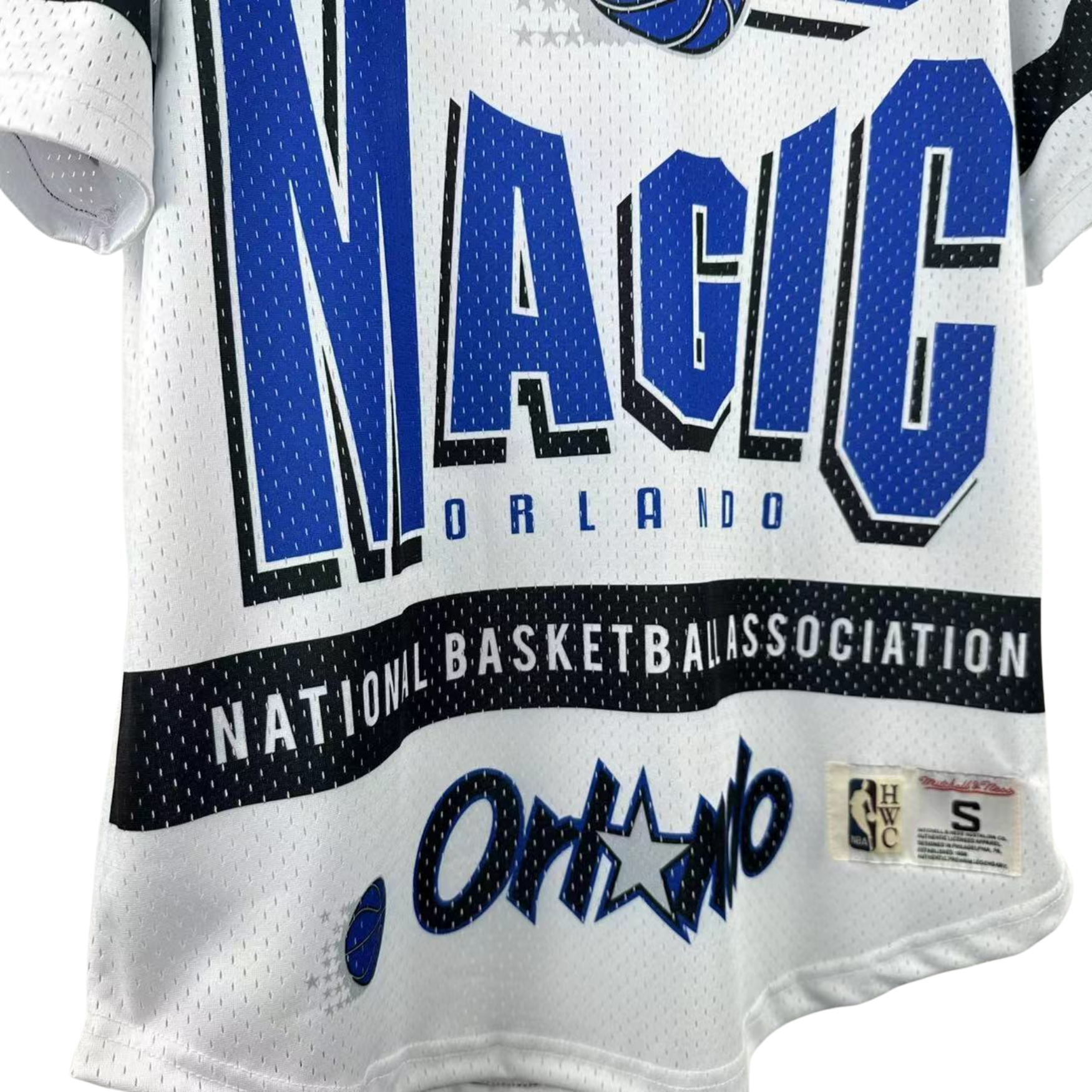 Camisa NBA Orlando Magic Mitchell & Ness Hardwood Classics Vintage - imagem 10