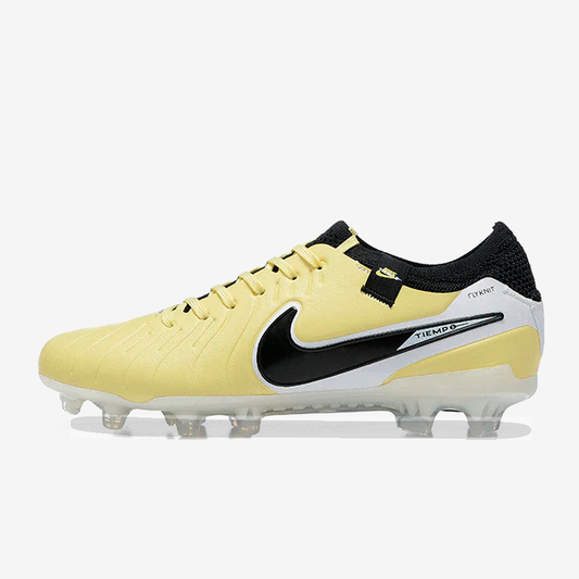 Chuteira Nike Tiempo Legend 10 FG - Amarelo - vista frontal