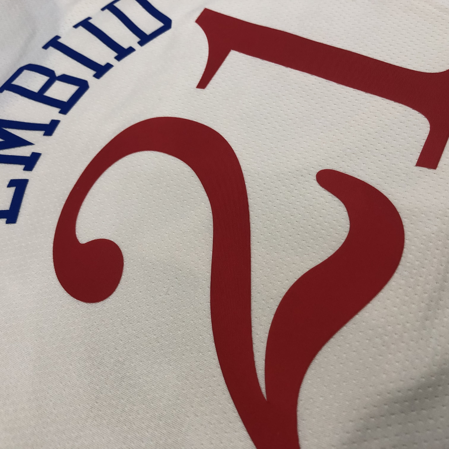Camisa Regata Nike NBA Philadelphia 76ers Classic Edition 2019/20 - imagem 4