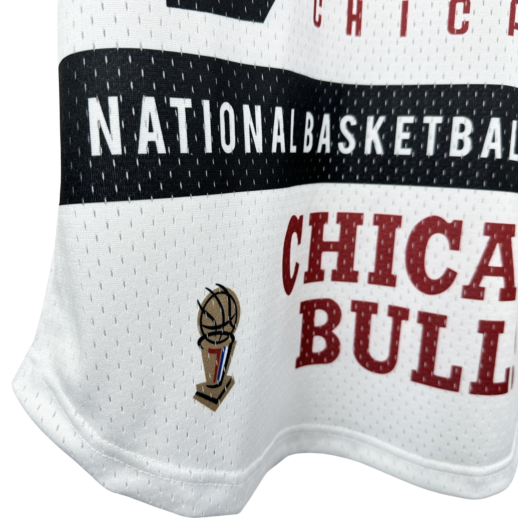 Camisa NBA Chicago Bulls Mitchell & Ness Hardwood Classics Vintage - imagem 6