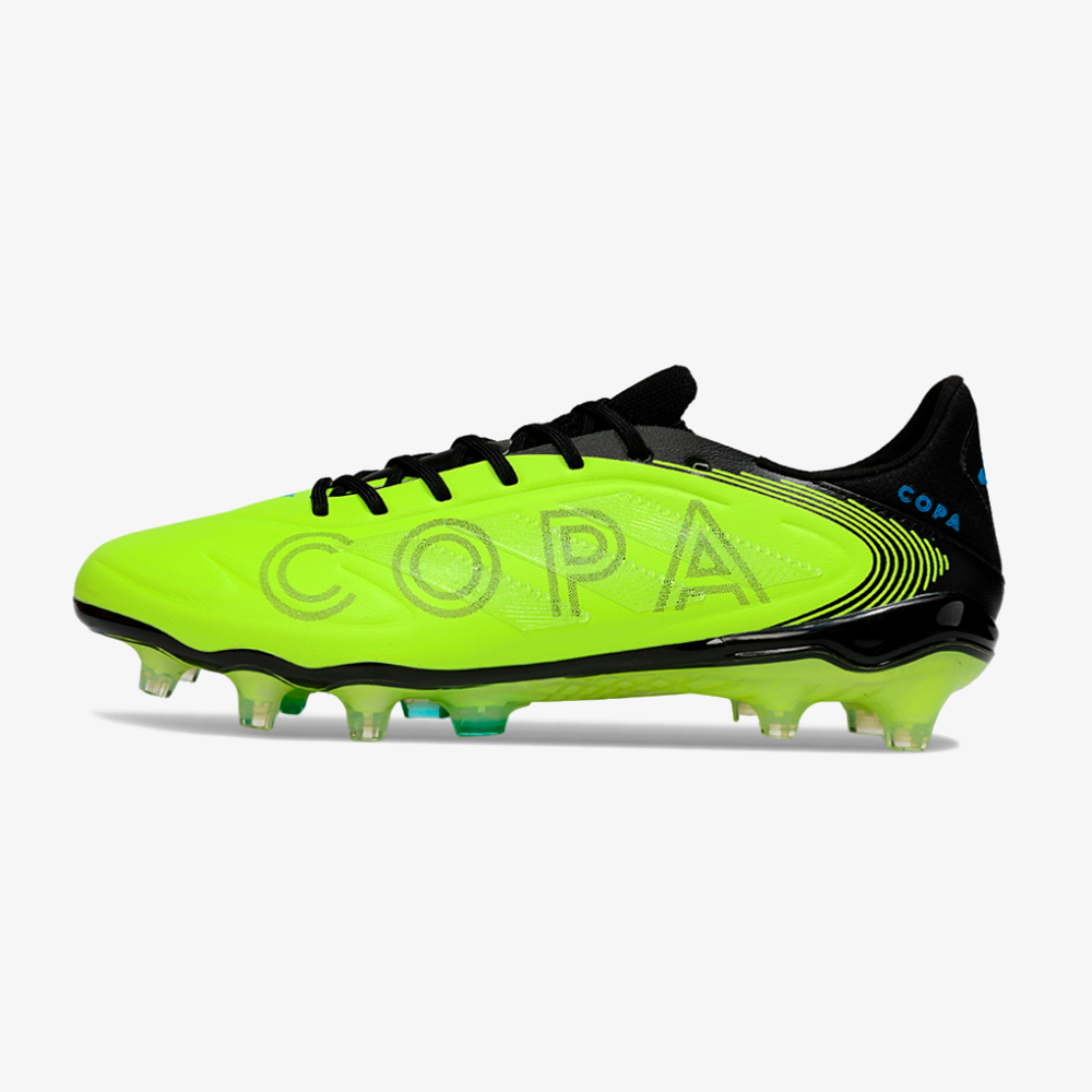Chuteira Adidas Copa Pure III Elite FG - Verde e Preta - vista frontal
