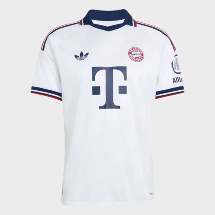 Camisa II Bayern de Munique 2026/27 Away Branco Jogador