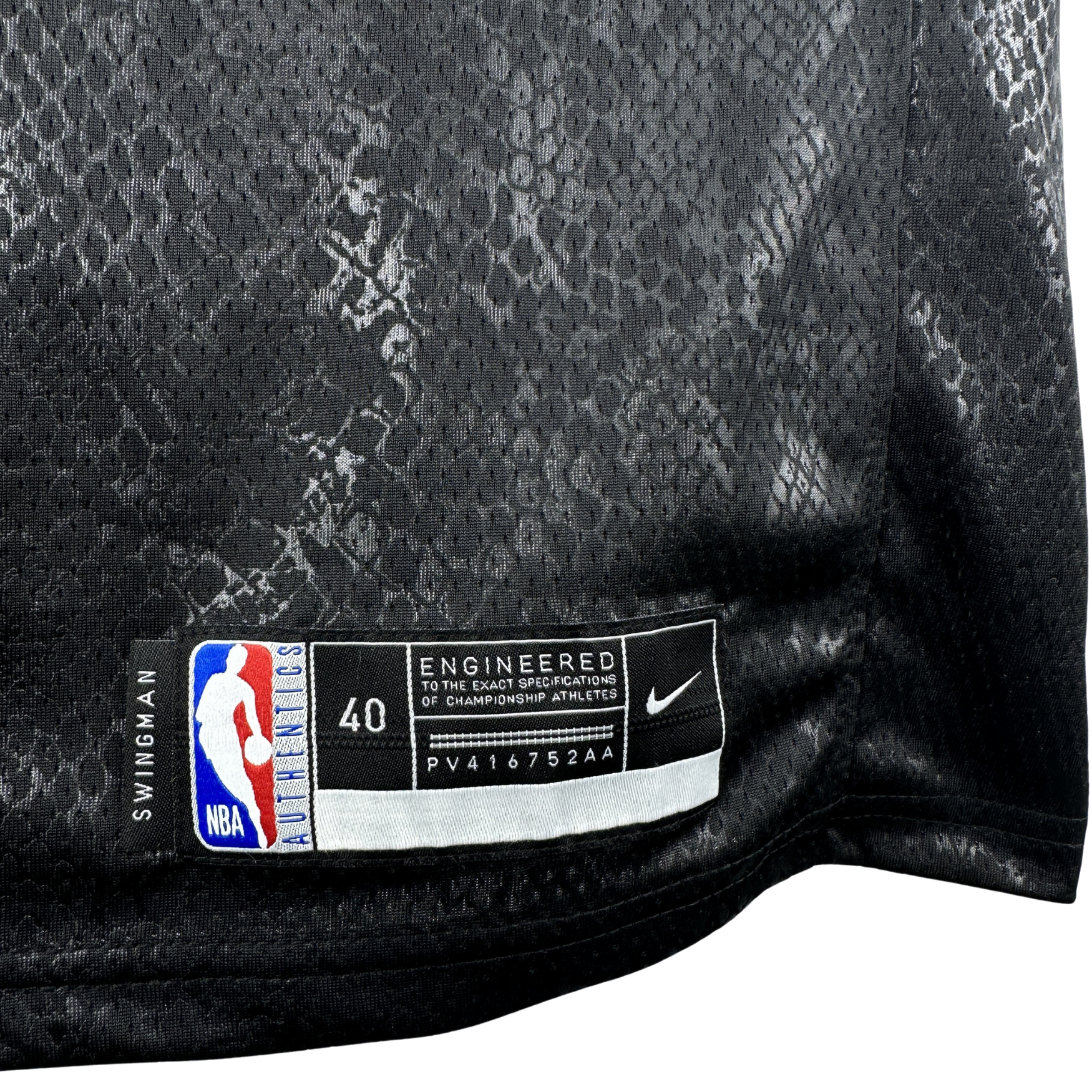 Camisa Regata Nike NBA Los Angeles Lakers Black Mamba 2022/23 - imagem 7