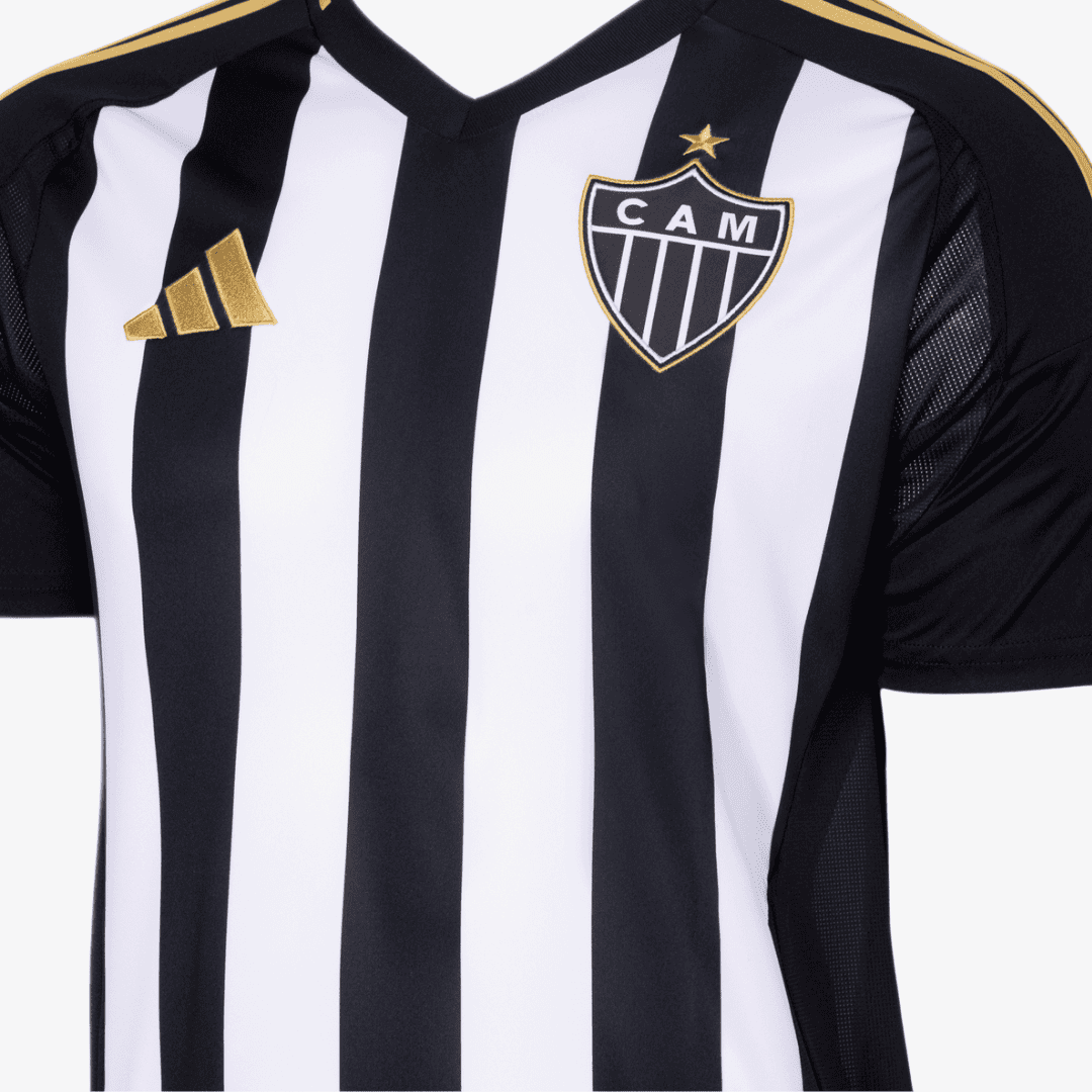 Camisa Adidas Atlético Mineiro 2025/26 I FAUSTO VERA N° 8 — imagem 4