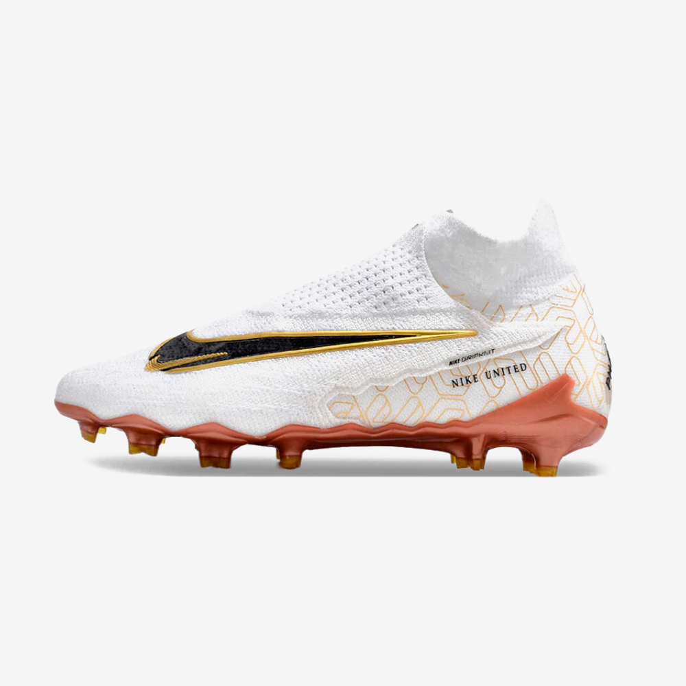 Chuteira Nike Gripknit Phantom GX UNITED Elite Dynamic Fit FG - vista frontal