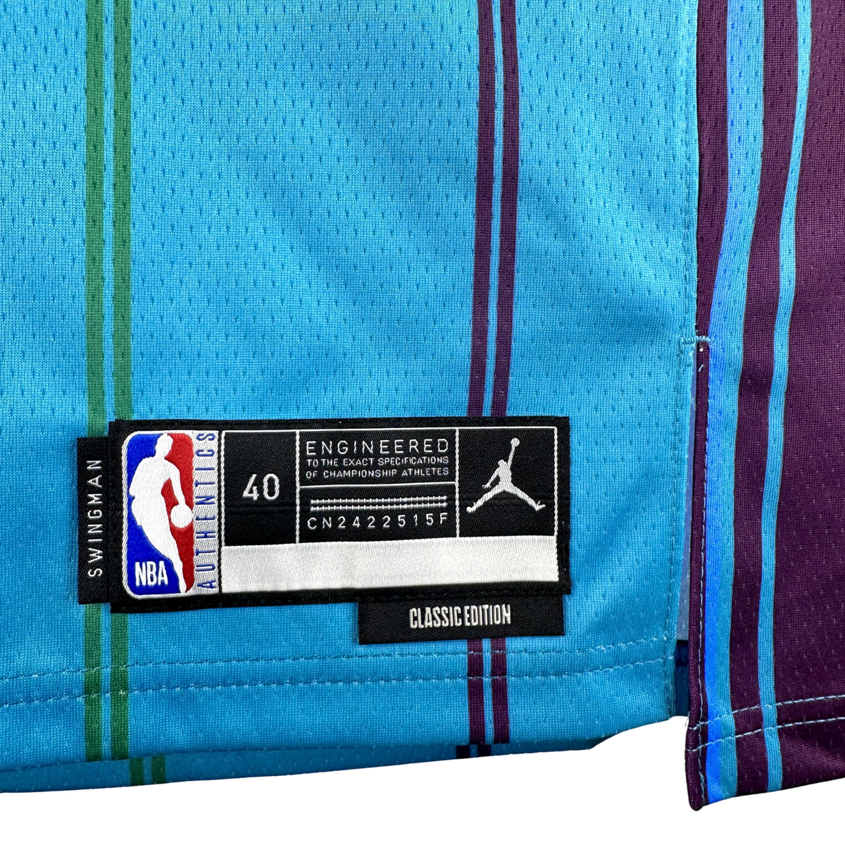 Camisa Regata Jordan NBA Charlotte Hornets Classic Edition 2023/24 - imagem 8