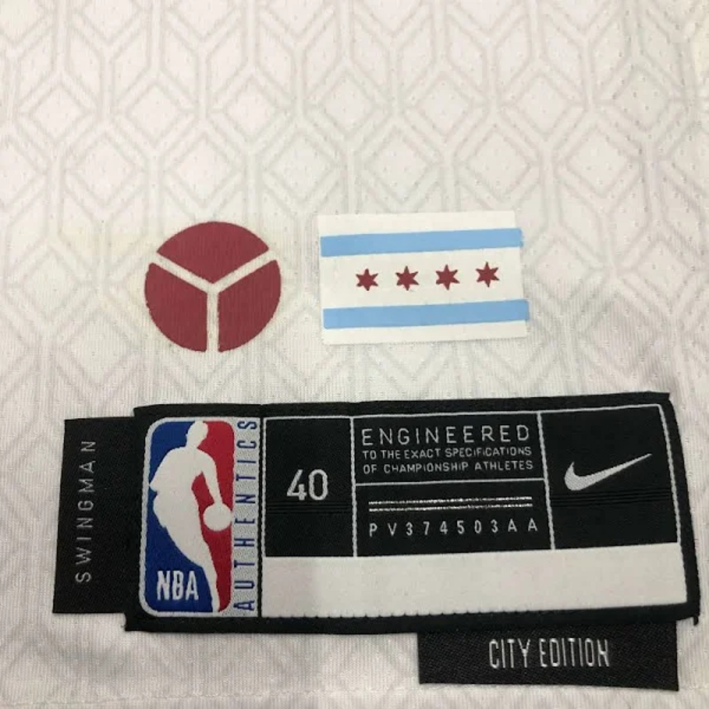 Camisa Regata Nike NBA Chicago Bulls City Edition 2022/23 - imagem 8
