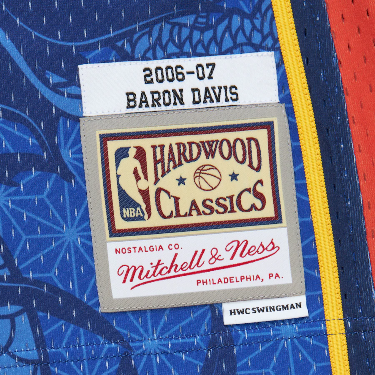Camisa Regata NBA Golden State Warriors Mitchell & Ness 2006/07 - imagem 6