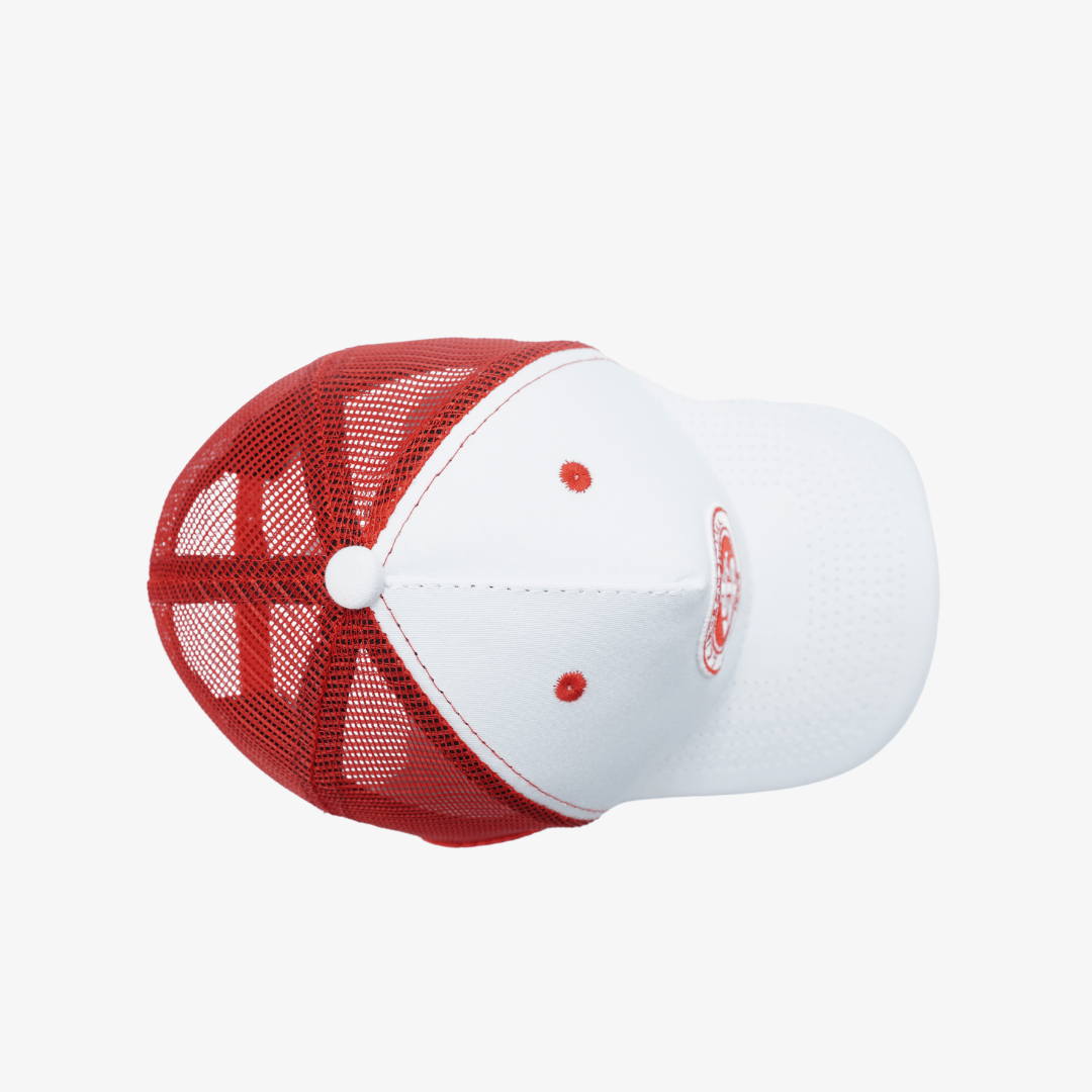 Boné Trucker Internacional Tela - Branco — imagem 3