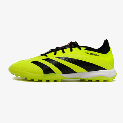 Chuteira Society Adidas Predator Elite 24 TF - Verde e Preta - vista frontal