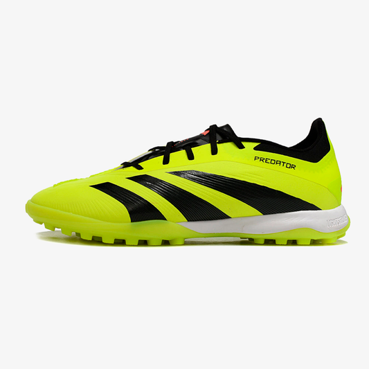 Chuteira Society Adidas Predator Elite 24 TF - Verde e Preta - vista frontal