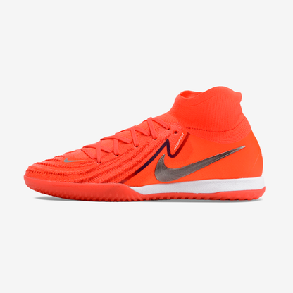 Tênis Futsal Nike Phantom Luna IC - Vermelha - vista frontal