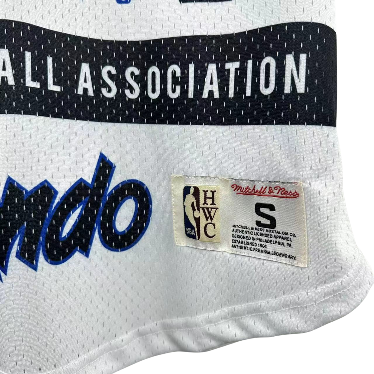 Camisa NBA Orlando Magic Mitchell & Ness Hardwood Classics Vintage - imagem 11