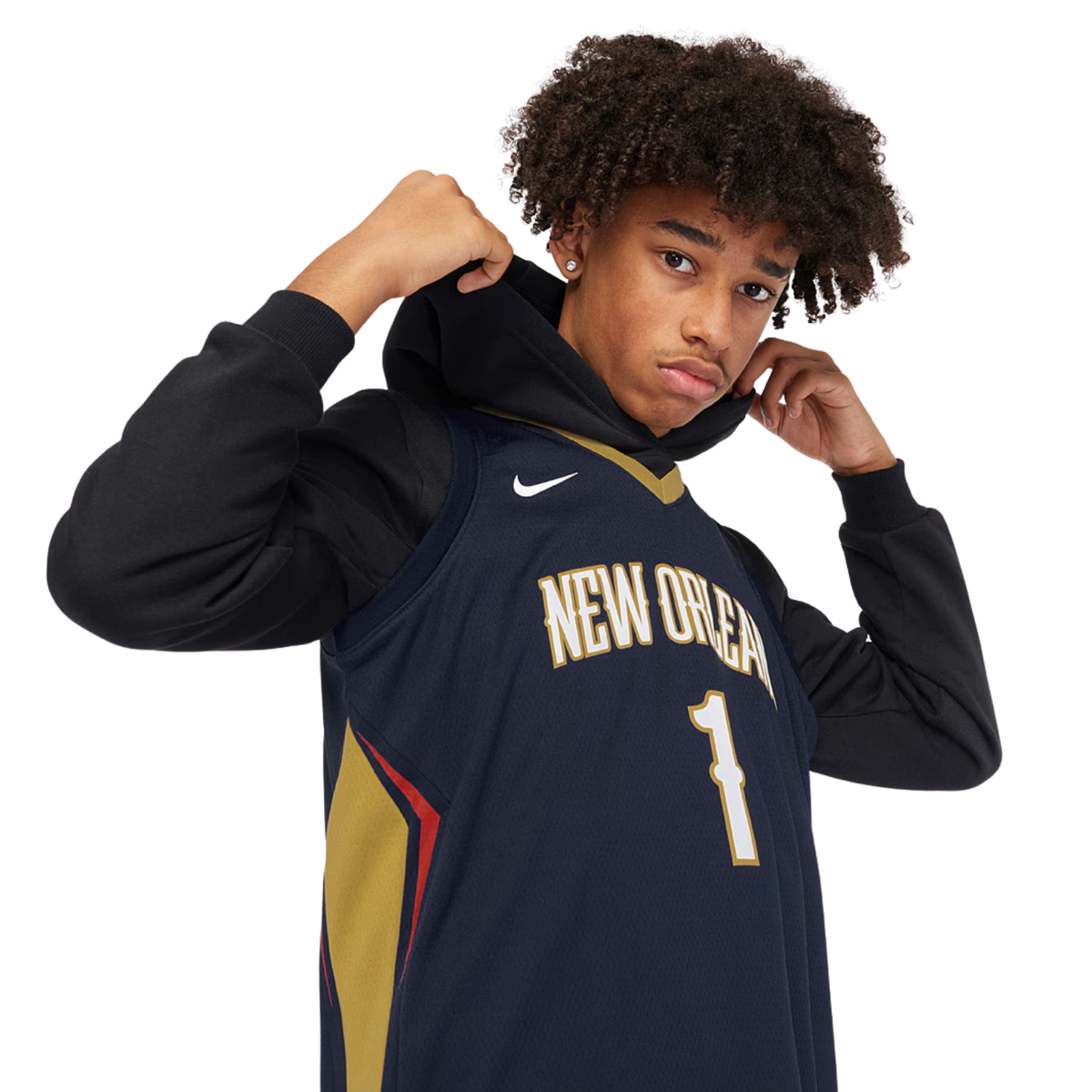 Camisa Regata Infantil Jordan NBA New Orleans Pelicans - imagem 1