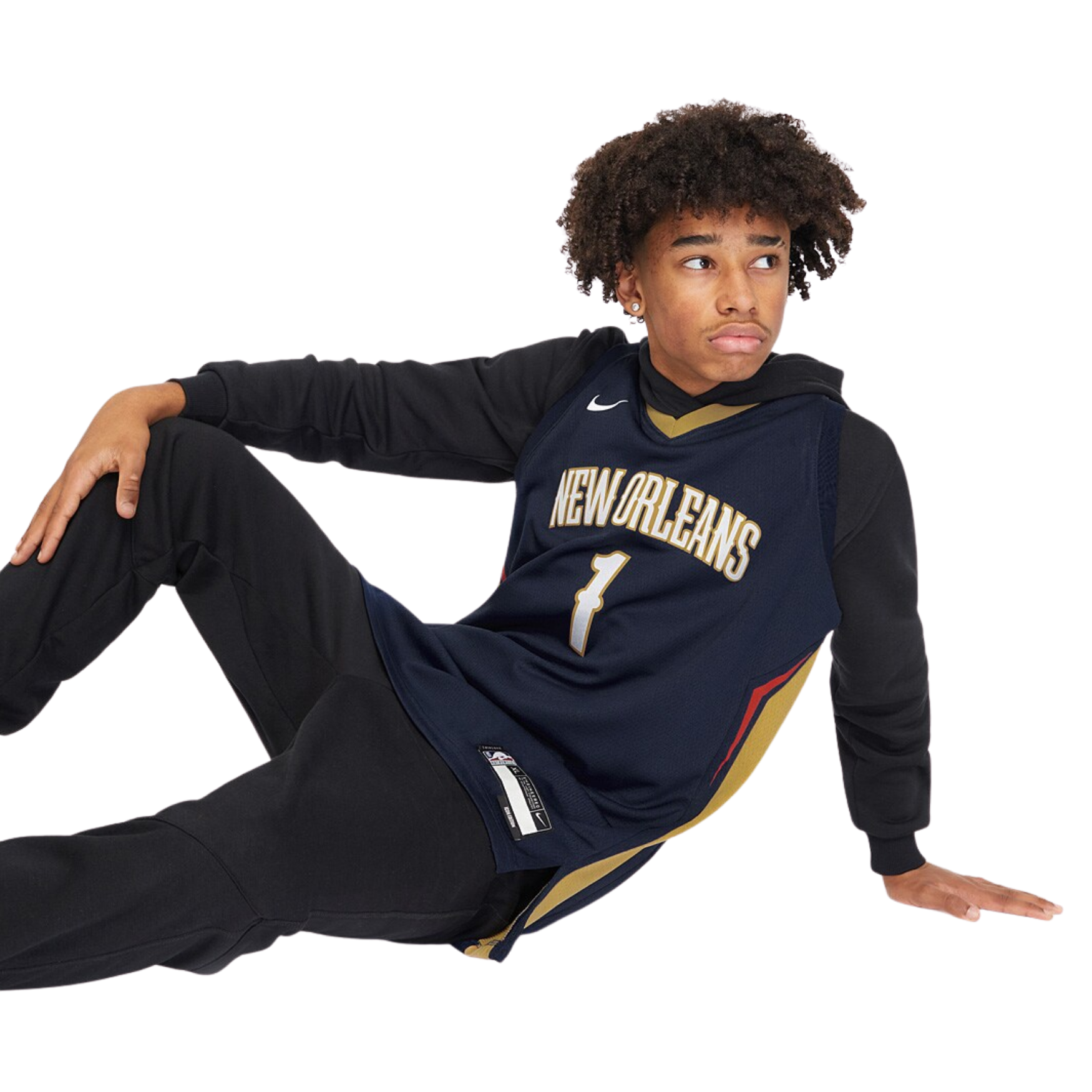 Camisa Regata Infantil Jordan NBA New Orleans Pelicans - imagem 4