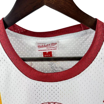 Camisa NBA Houston Rockets Mitchell & Ness Hardwood Classics Vintage - imagem 4