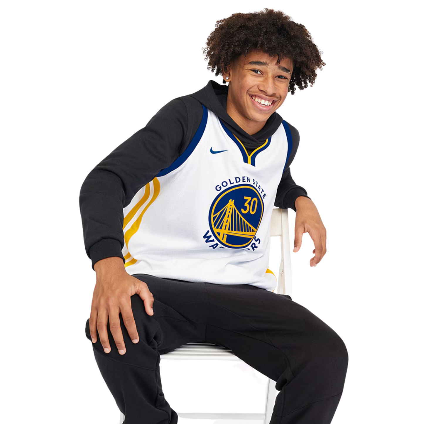 Camisa Regata Infantil Nike NBA Golden State Warriors - imagem 4