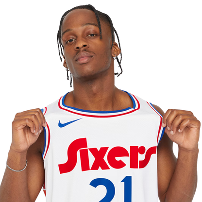 Camisa Regata Nike NBA Philadelphia 76ers City Edition 2024/25 - imagem 4