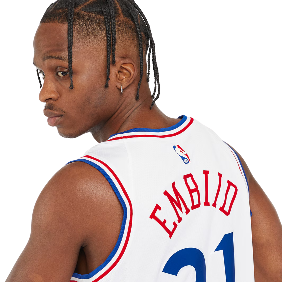 Camisa Regata Nike NBA Philadelphia 76ers City Edition 2024/25 - imagem 5
