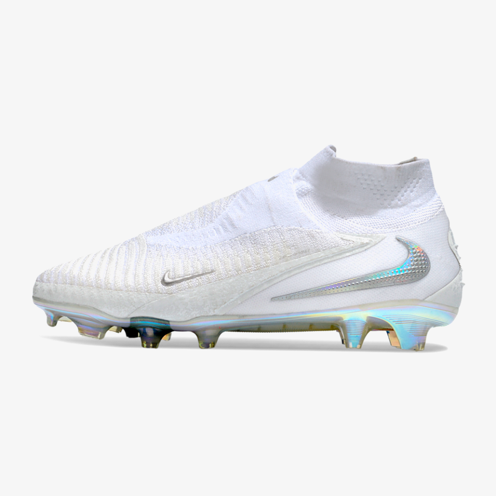 Chuteira Nike Phantom 6 Edição Especial Elite FG - Branca - vista frontal