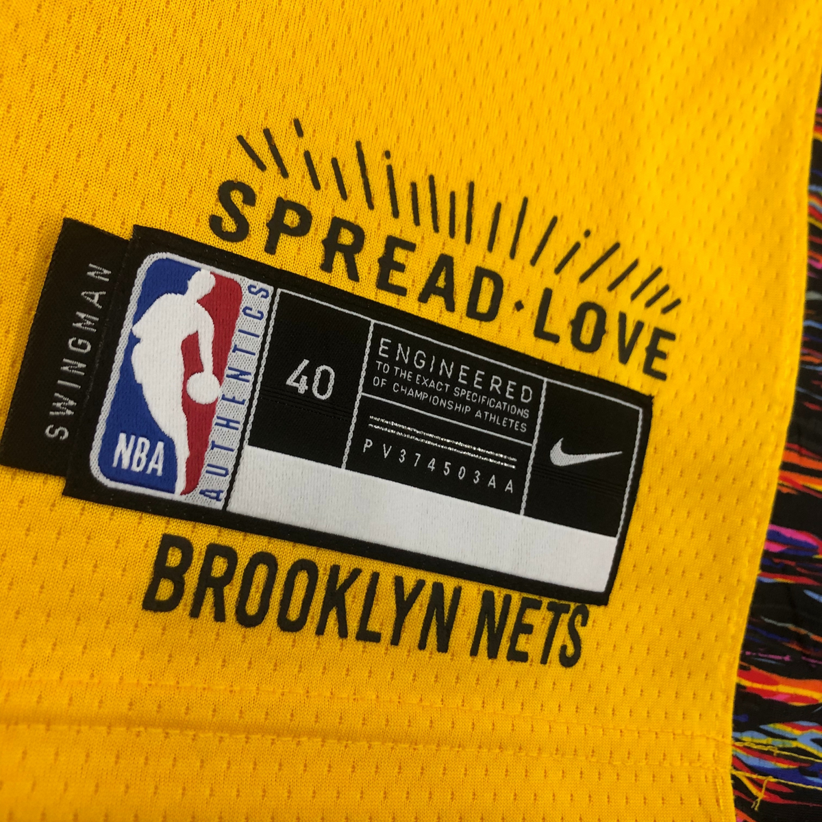 Camisa Regata Nike NBA Brooklyn Nets Edition especial Biggie 2020/21 - imagem 5