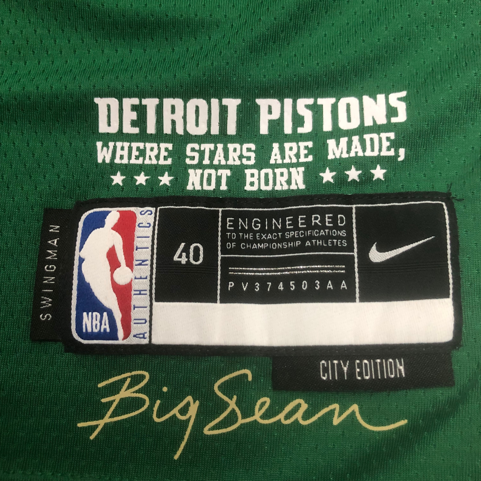 Camisa Regata Nike NBA Detroit Pistons City Edition 2022/23 - imagem 5