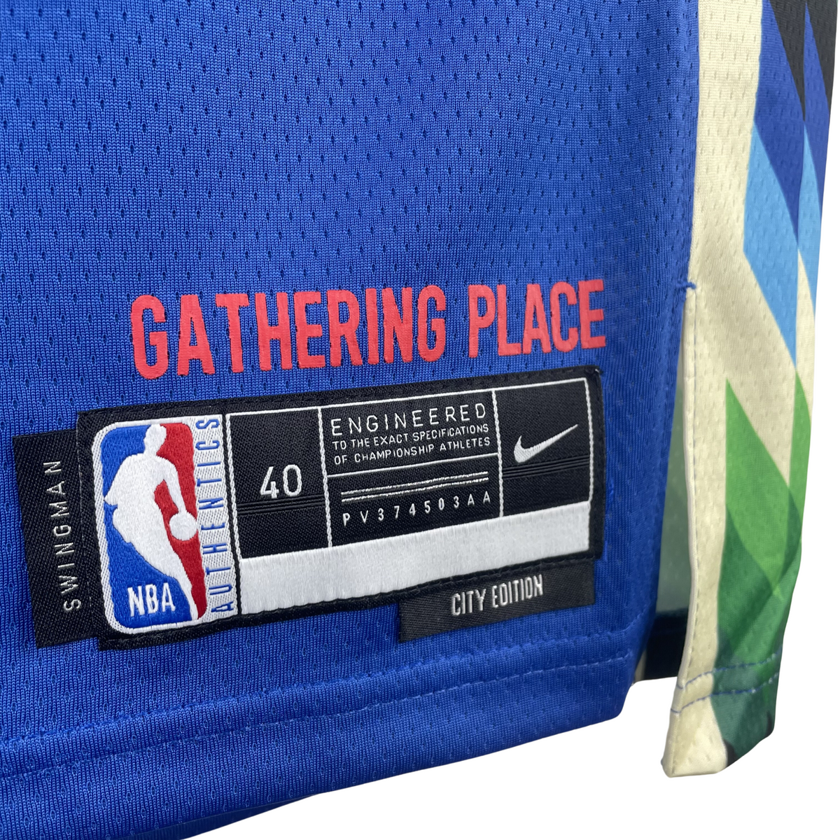 Camisa Regata Nike NBA Milwaukee Bucks City Edition 2022/23 - imagem 5