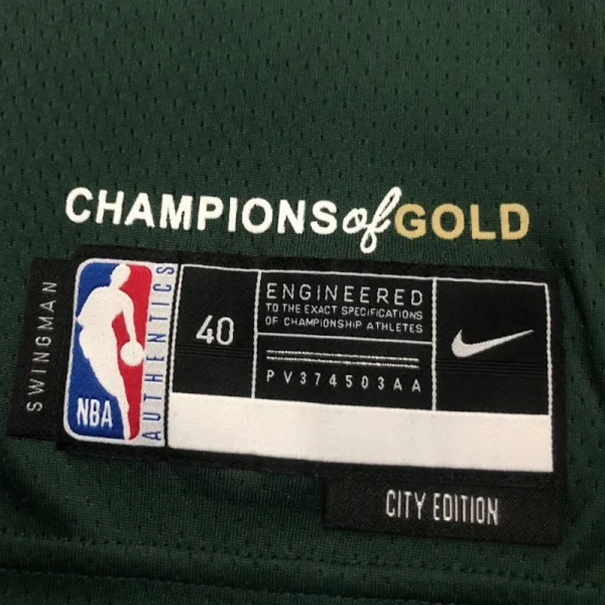 Camisa Regata Nike NBA Boston Celtics City Edition 2022/23 - imagem 7
