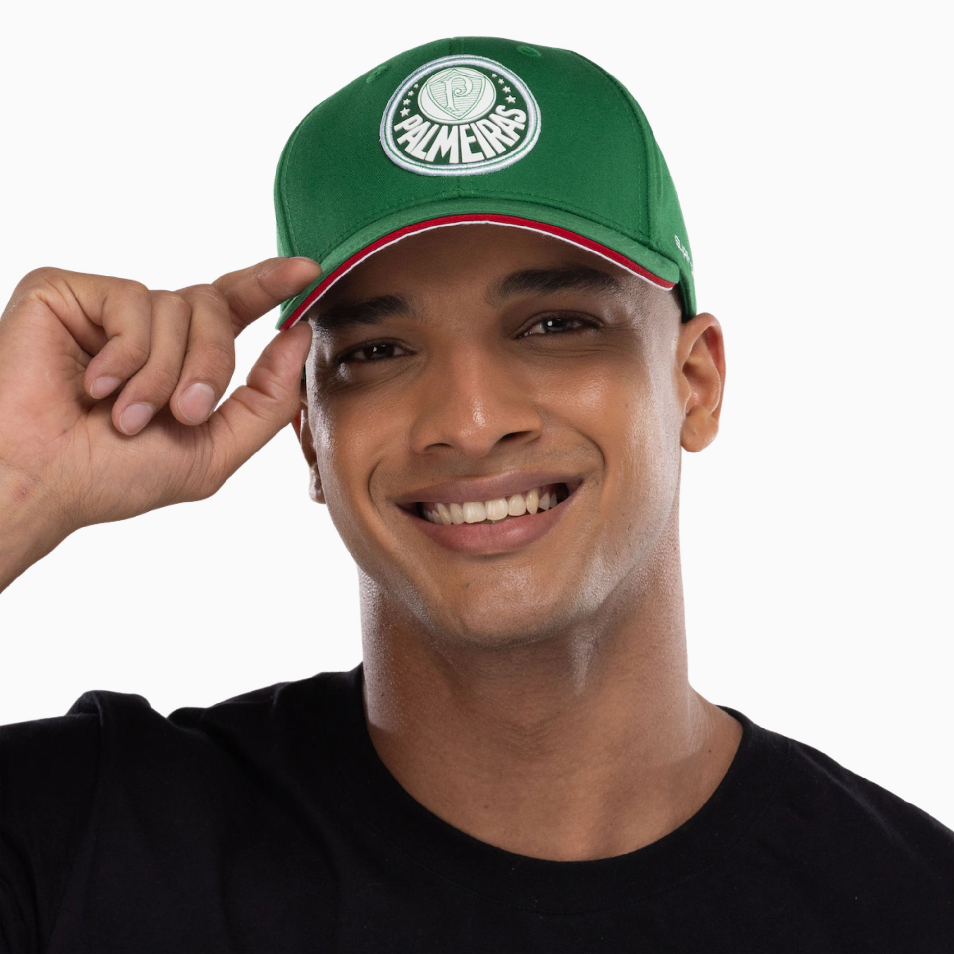 Boné Palmeiras Aba Curva Supercap – Adulto — imagem 3
