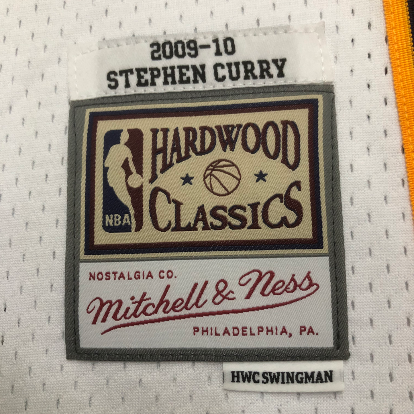 Camisa Regata Nike NBA Swingman Golden State Warriors Mitchell & Ness Hardwood Classics 2009/10 - imagem 6