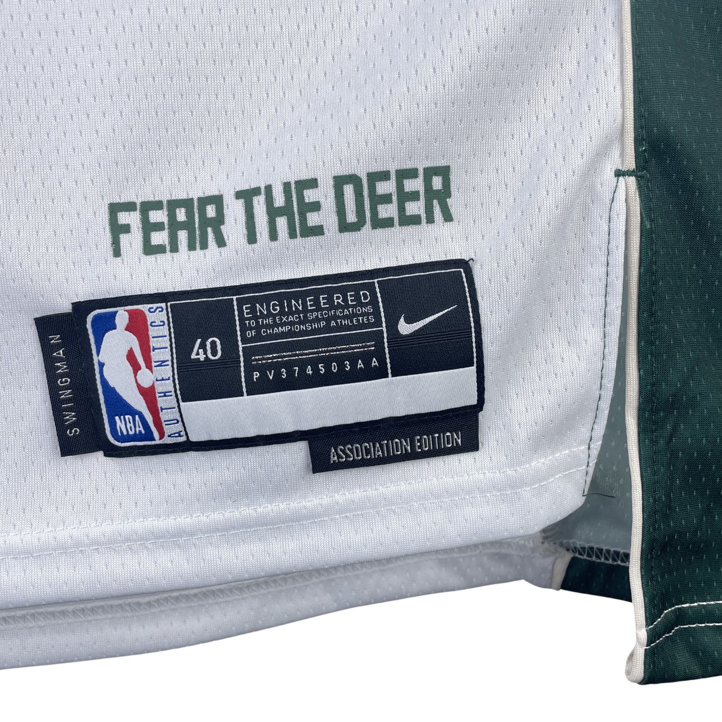 Camisa Regata Nike NBA Milwaukee Bucks Association Edition 2022/23 - imagem 5