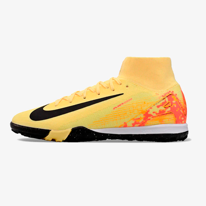 Chuteira Society Nike Air Zoom Mercurial Superfly 10 Elite TF - Amarela - vista frontal