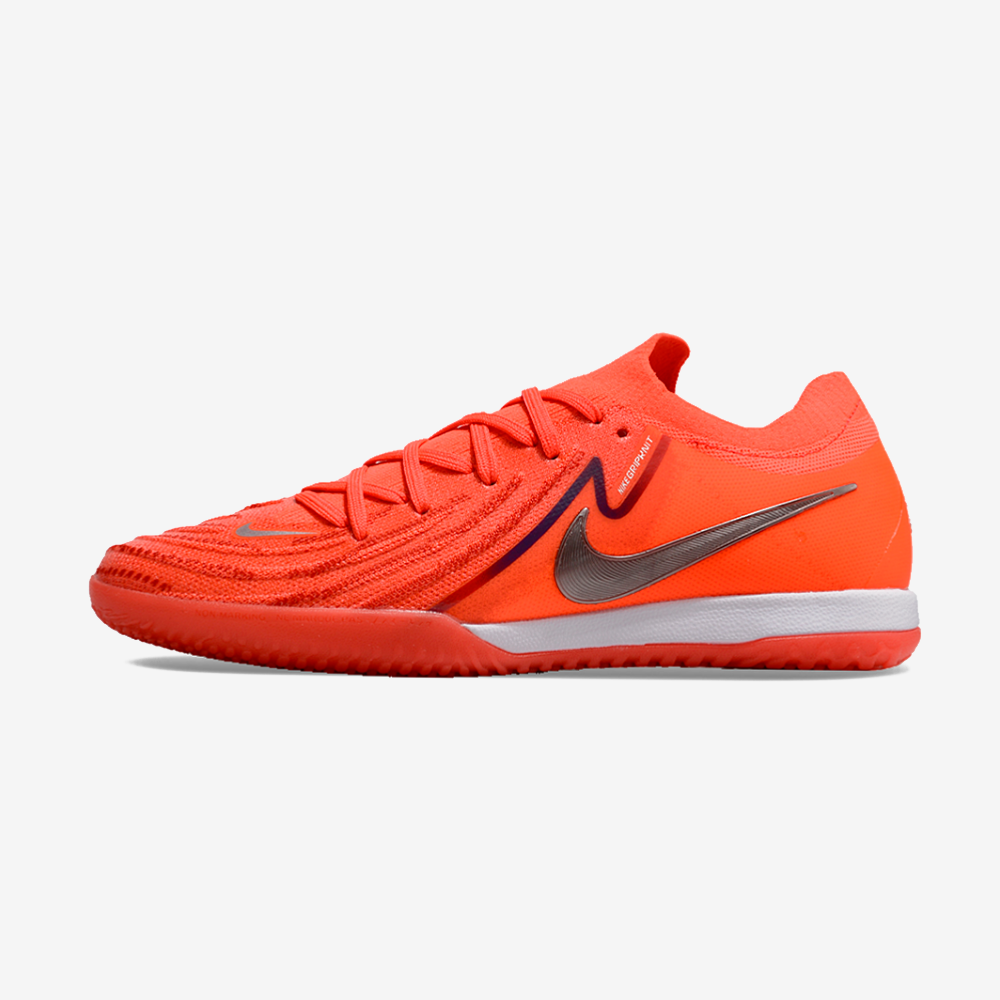 Tênis Futsal Nike Phantom GX II IC - Laranja - vista frontal