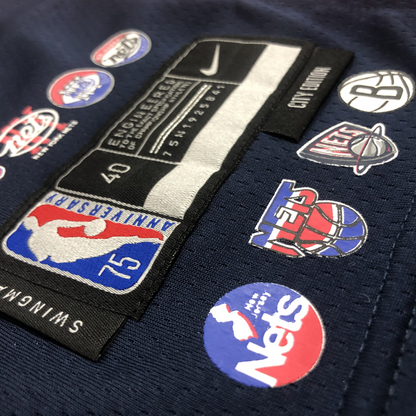 Camisa Regata Nike NBA Brooklyn Nets Aniversário 75 Anos Diamante 2021/22 - imagem 5
