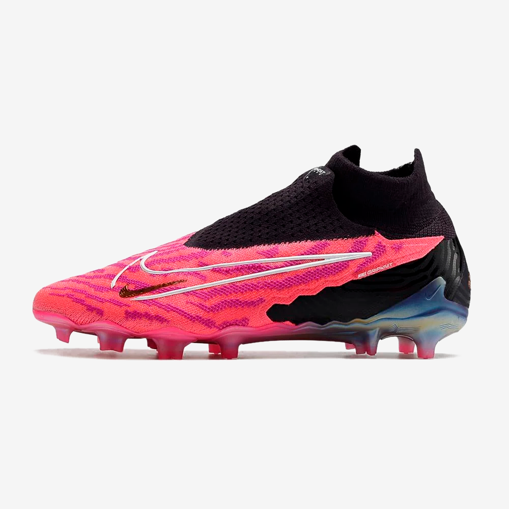 Chuteira Nike Gripknit Phantom GX Elite Dynamic Fit FG - vista frontal