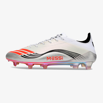 Chuteira Adidas F50 Messi Elite FG - Branca - vista frontal