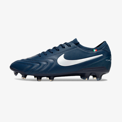 Nike Tiempo Legend 10 FG -  Azul Escura - Edição Especial - vista frontal