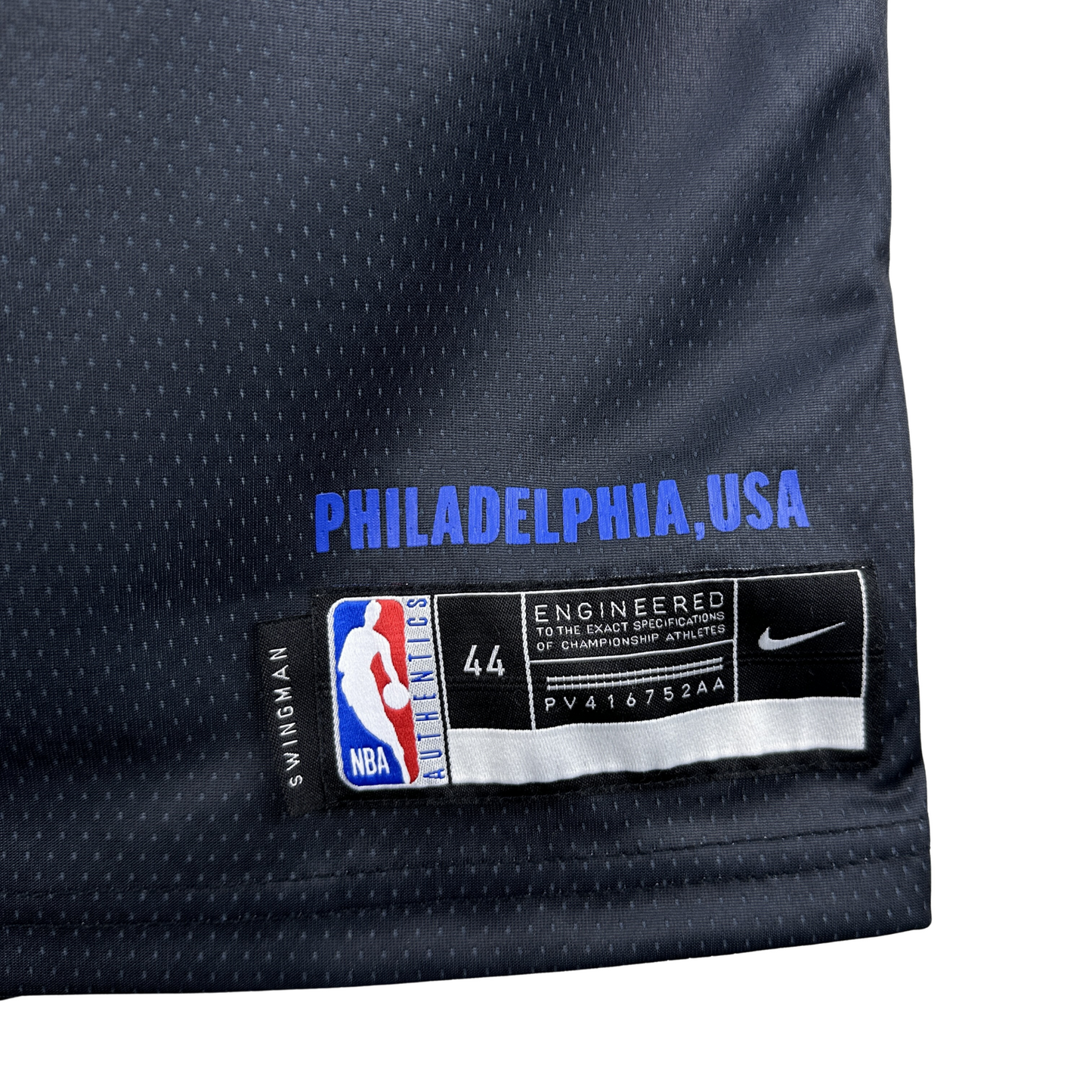 Camisa Regata Nike NBA Philadelphia 76ers City Edition 2020/21 - imagem 5