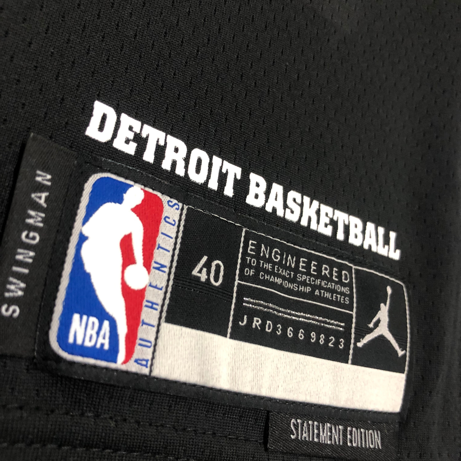 Camisa Regata Jordan NBA Detroit Pistons Statement Edition 2022/23 - imagem 5