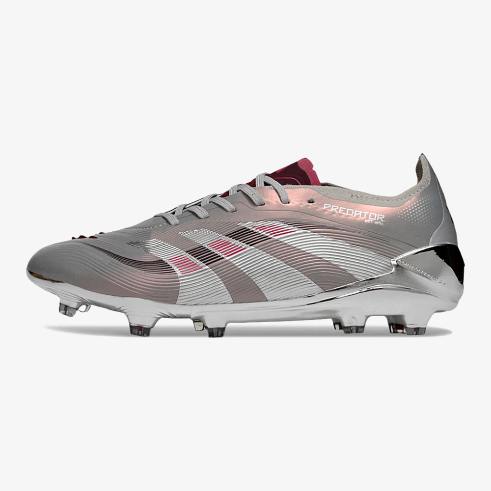 Adidas Predator Elite Bellingham FG - Prata - vista frontal