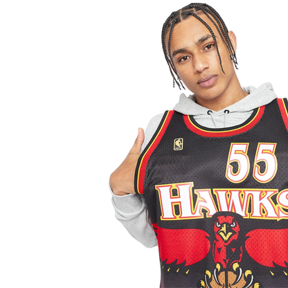 Camisa Regata NBA Atlanta Hawks Mitchell & Ness 1996 - imagem 7
