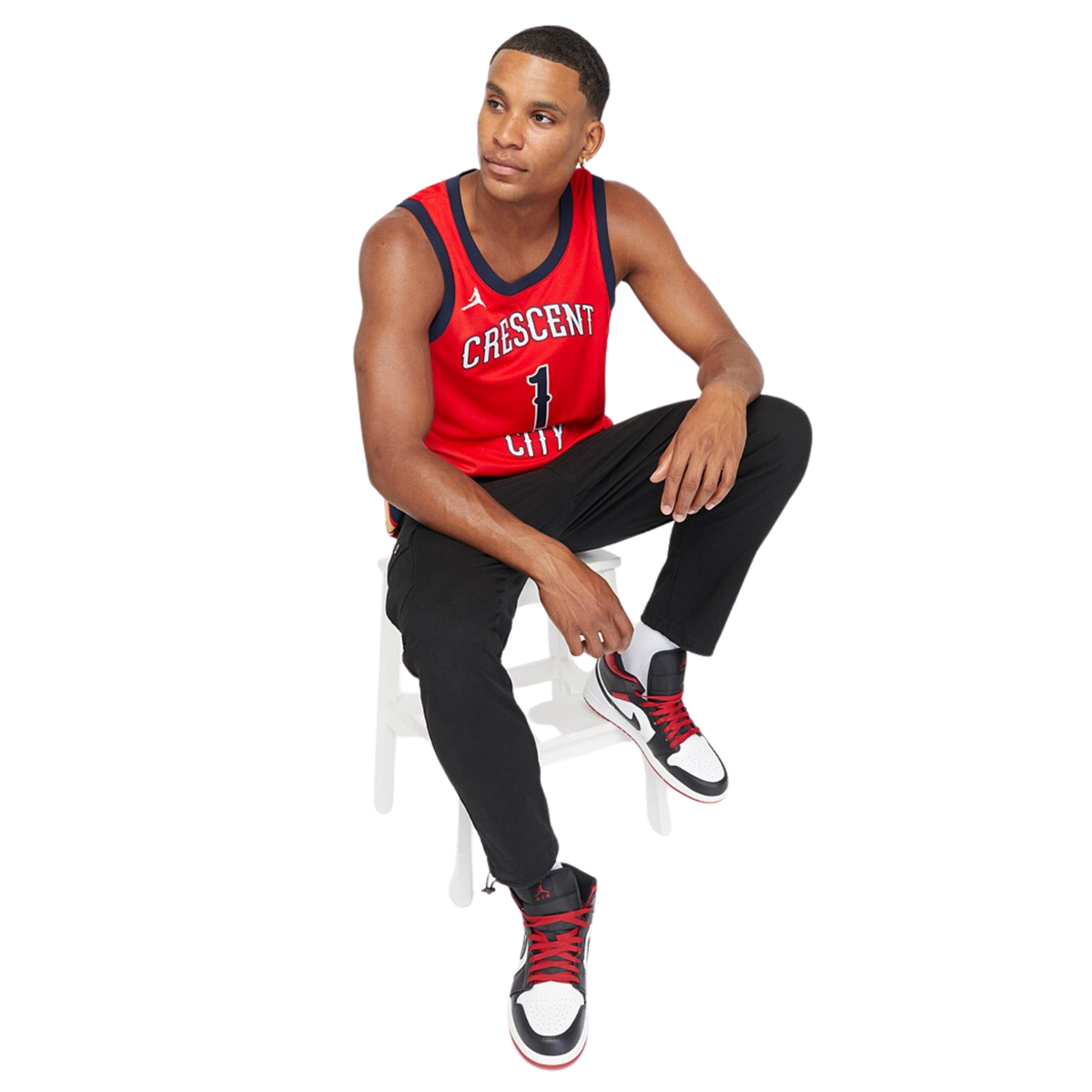 Camisa Regata Jordan NBA New Orleans Pelicans Statement Edition 2023/24 - imagem 1