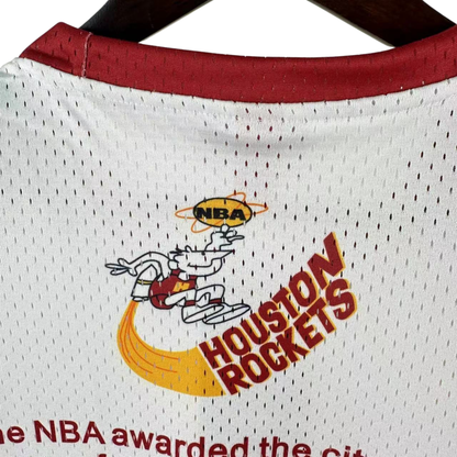 Camisa NBA Houston Rockets Mitchell & Ness Hardwood Classics Vintage - imagem 12